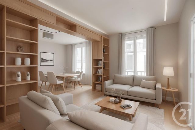 Appartement F3 à vendre - 3 pièces - 60.5 m2 - PARIS - 75015 - ILE-DE-FRANCE - Century 21 Immoside Lecourbe Vaugirard